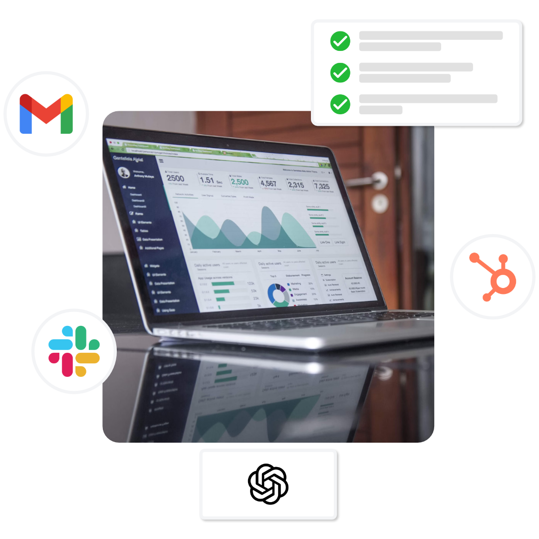 Photo of the AgencyTech team in the shop