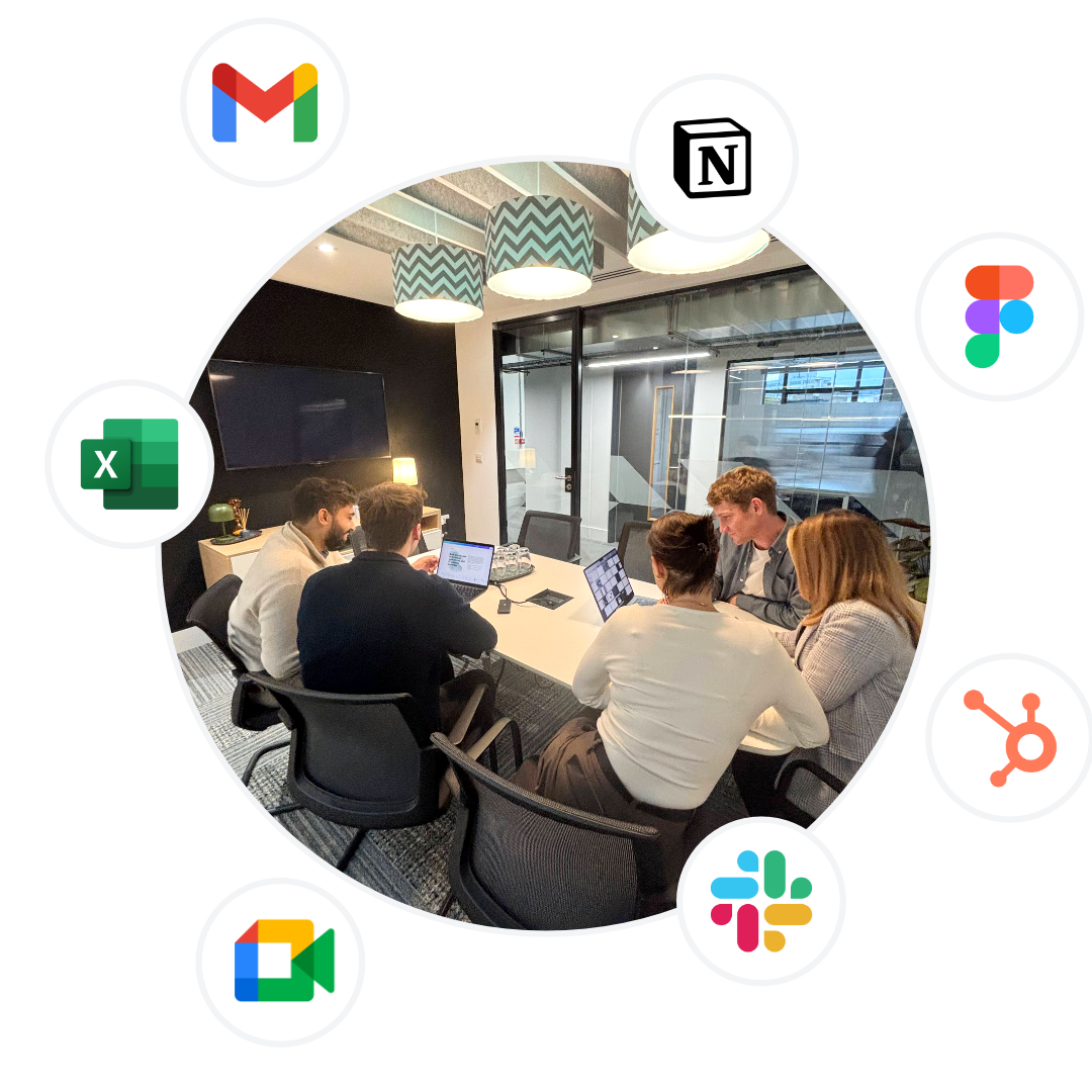 Technology consulting illustration