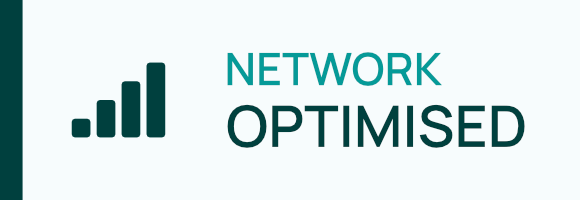 Widget showing network monitoring